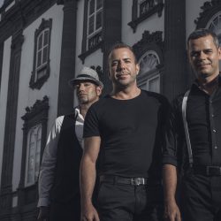 Adán Robayna, Juan Dávila e Israel Quintana,